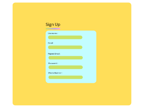 Sign Up UI 2
