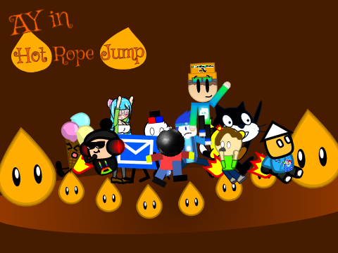AY in Hot Rope Jump [ Remix 12 | 17 Players ]