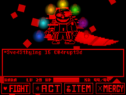 (NO EFFECTS) UNDEFINED!sans Simulator