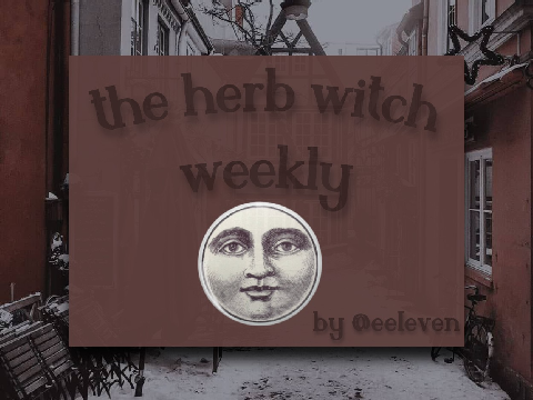 ◦•●◉✿ the herb witch weekly : fifth edition ✿◉●•◦