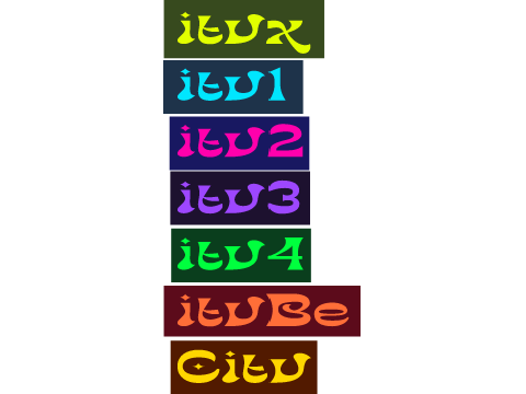 now we've got some assigned backdrop colors (sorta)