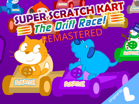 ✦ Super Scratch Kart: The Drift Race (RETEXTURED) ✦