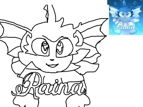 Raina Sketch but i drew it in 5 minutes