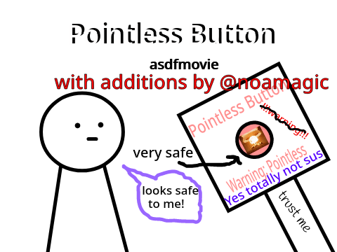 Pointless Button - ASDF Movie funny remix