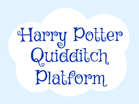 Harry Potter quidditch platform