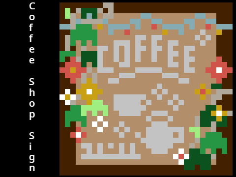 Coffee Shop Sign