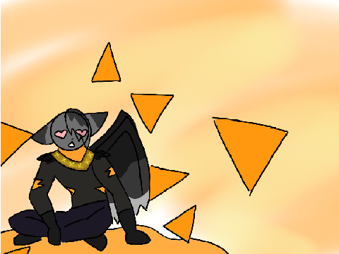Blaine in dorito world >;D