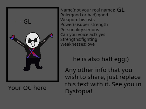 Dystopia sign-ups