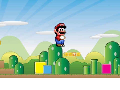RETRO MARIO GAME!