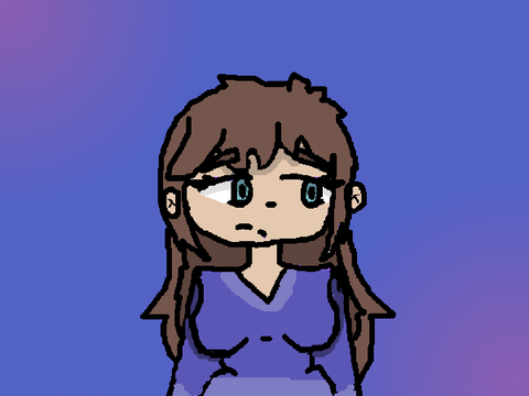 Attempting to draw myself but someone who draws humans often.