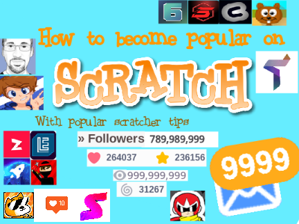 How to become Popular On Scratch! With Popular Scratcher tips #all #tutorial #games #animatio… remix