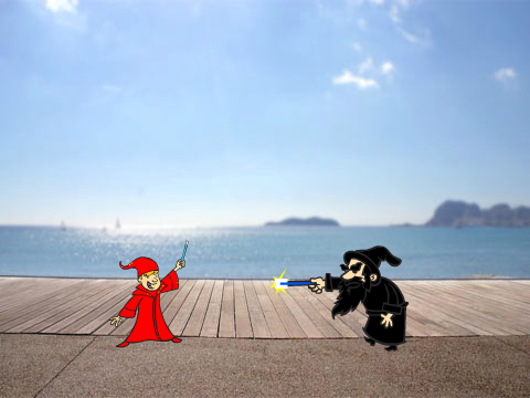 Lightning vs Fire!