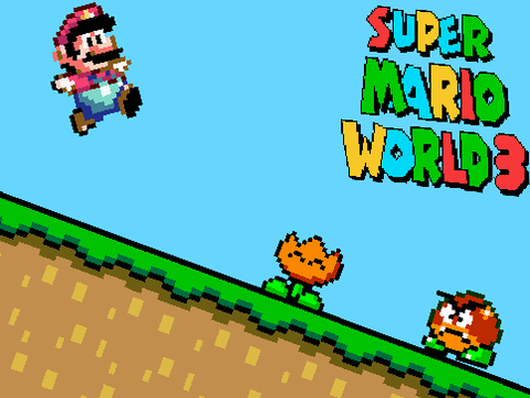 Super Mario World 3 Alpha 0.11 MOBILE FRIENDLY!