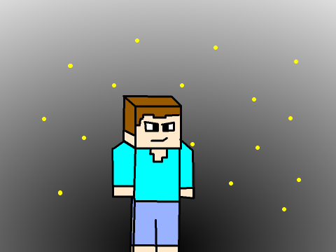 Speed paint #1 (Minecraft(Steve))
