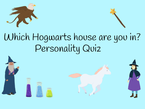 Which Hogwarts House are you in? Personality quiz.