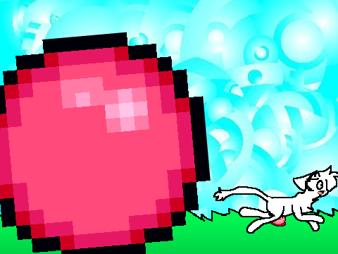 Add yourself running from a GIGANTIC ball!! remix