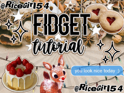 ➯ diy fidget tutorial