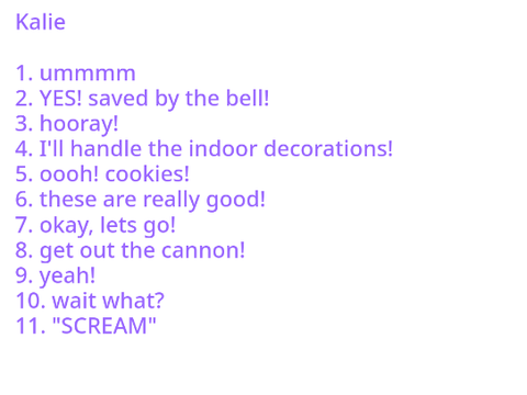 My recordings 