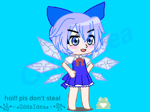 cirno, but gacha club