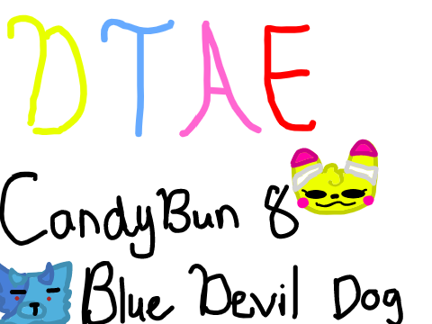 ♡  DTAE | Candy Bun2 & Blue Devil Dog :)