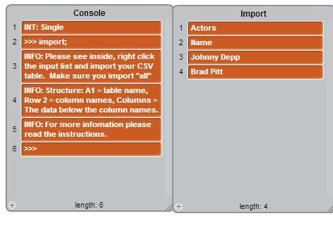 SQLite3 Parser WIP