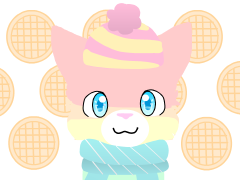 Friend art for Rainbowwaffle