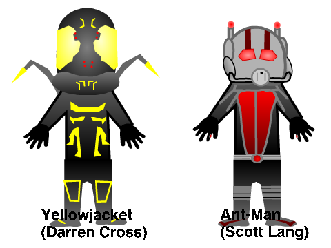 Marvel's Ant-Man Sprites
