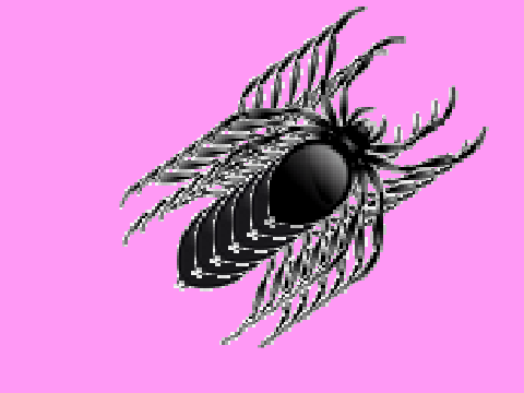 3d text through mouse position remix
