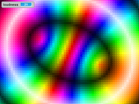 Rainbow Volume Visualiser