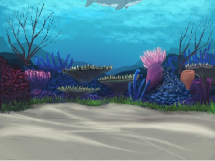 Shark Swimming