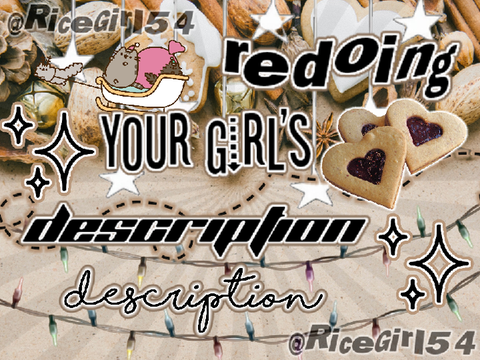 ☂︎ redoing my desc