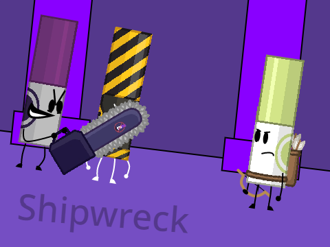 Shipwreck but it's Dark Markery and Danger Marker and Archer Marker