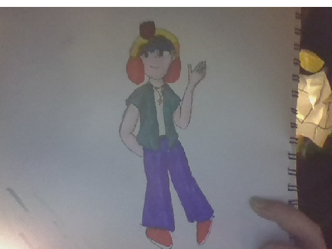 First A drawing in forever