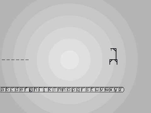 hangman (with 1 sprite/couple of scripts)