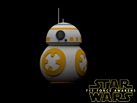 BB-8 in Blender