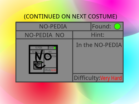 NO-PEDIA NO