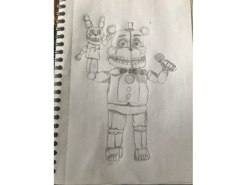 Funtime Freddy drawing 