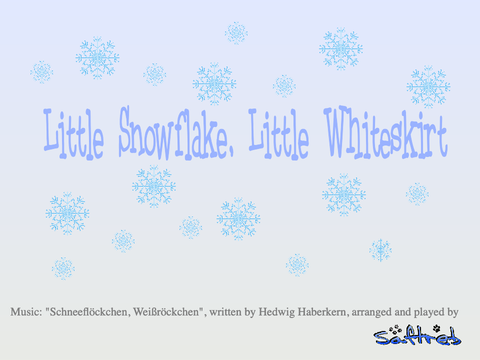 Little Snowflake Little Whiteskirt