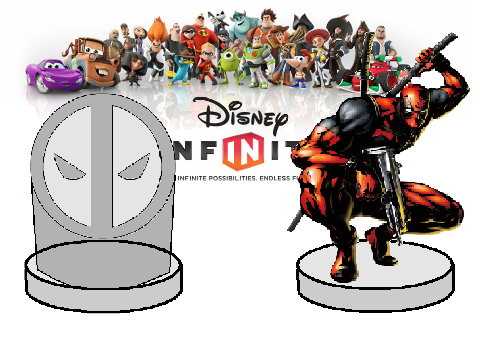 Add your own Disney Infinity Character! - Deadpool (Figure) & Deadpool Mania! (Playset)