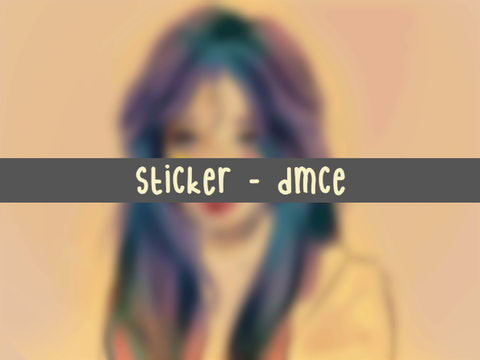 sticker - dmce