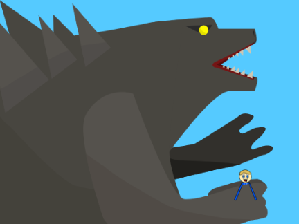 Godzilla Drawing