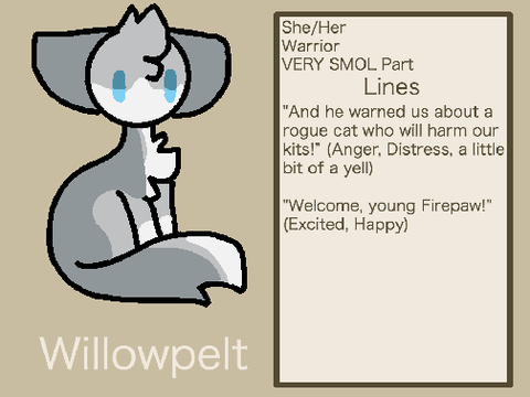 Willowpelt xD