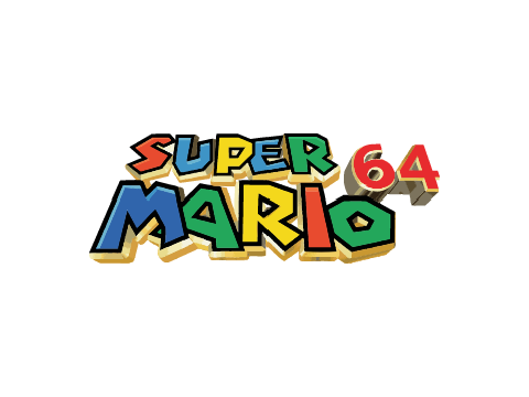 Super Mario 64 Logo HD Vector