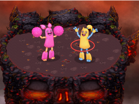 Earth Island Duet: Hoola and Pom Pom