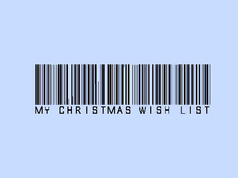 My xmas wish list <3