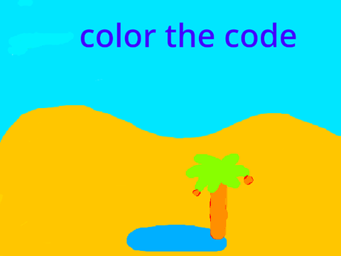 color the code