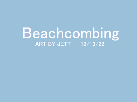 ☁ beachcombing