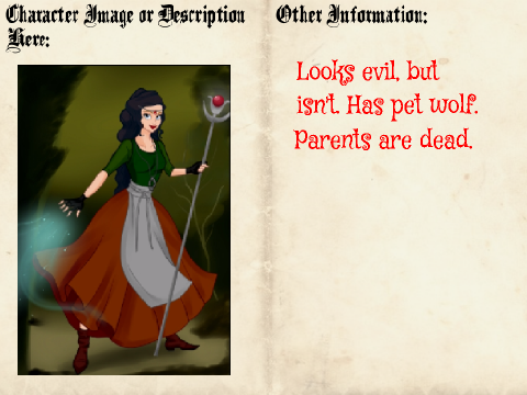 Lunin RPG Bio Template remix