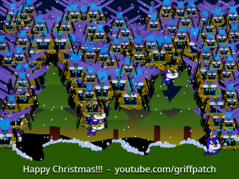 Layered Snow - Happy Christmas! But cursed :D