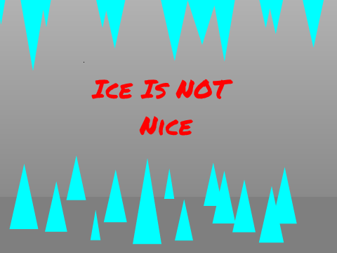 Ice Is Not Nice